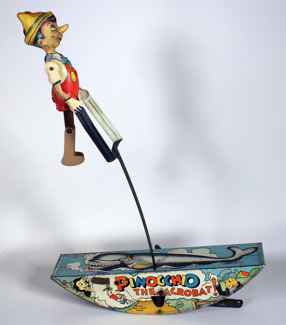 1939 Marx Pinocchio The Acrobat Wind Up (1 of 2)