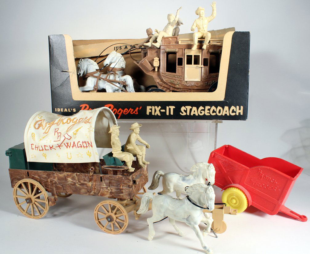 Ideal Roy Royers Fix It Stagecoach &Chuck Wagon (1 of 2)