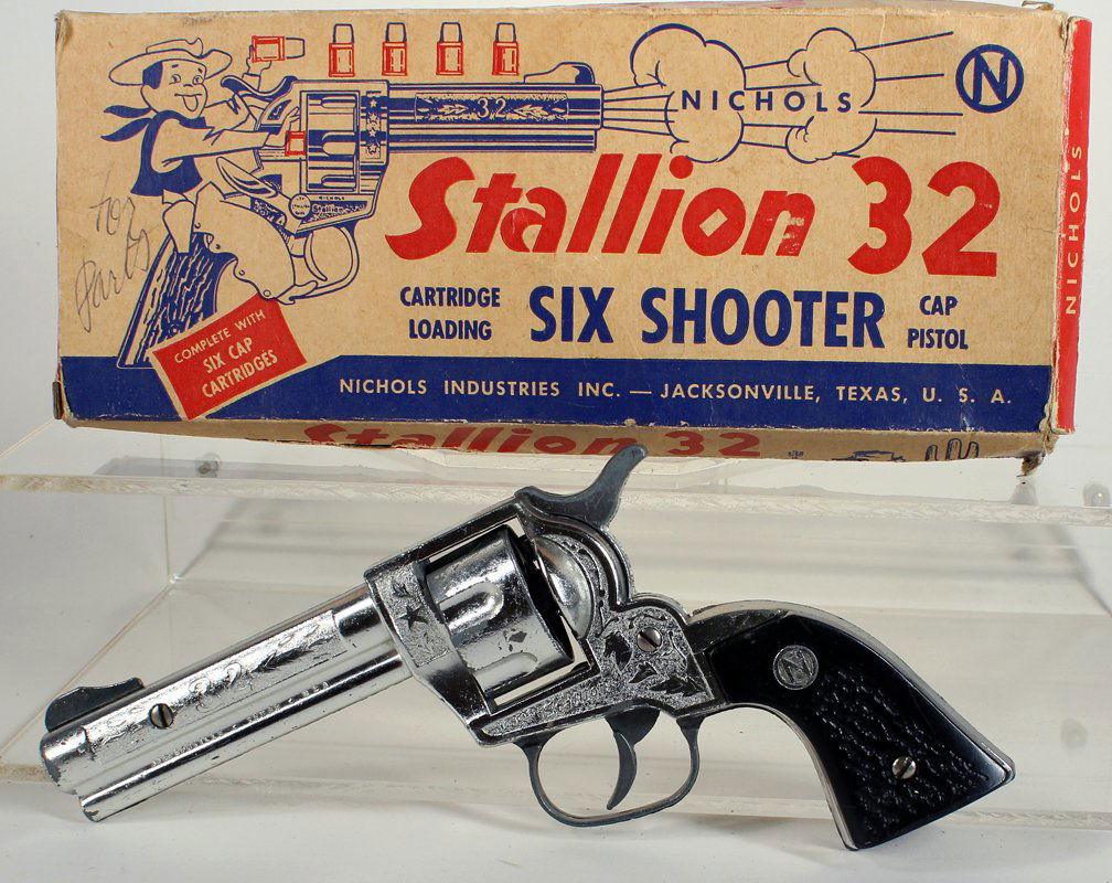Nichols Cap Gun Stallion 32 In Box: Nichols Cap Gun Stallion 32 In Box