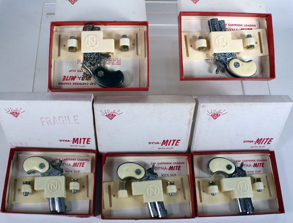 5 Nichols Dyna-Mite Derringers Mint in Box (1 of 2)