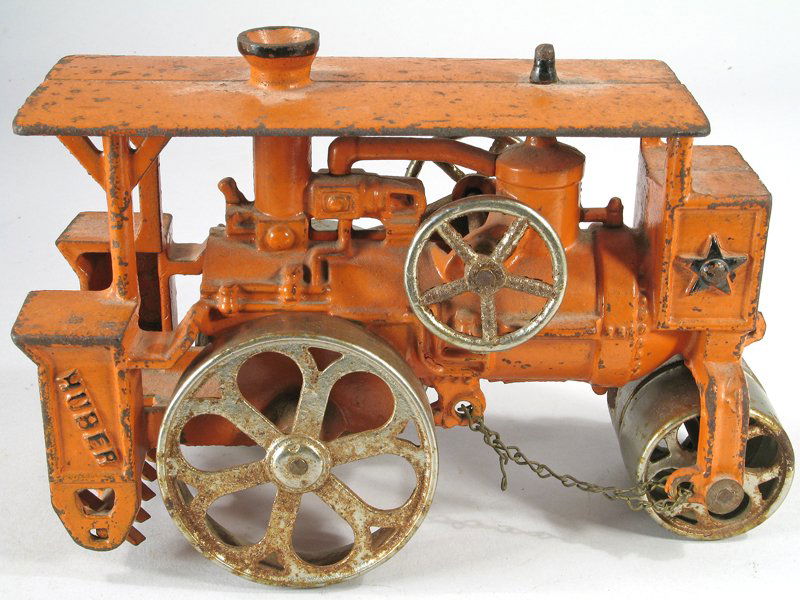 Hubley Huber Steam Roller Cast Iron Large (1 of 4)