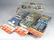 Japan Friction Car Lot Tin Litho NOS in Packages