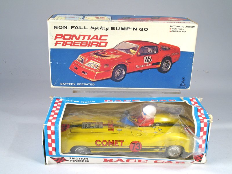 Yone, Taiyo Tin Race Car Lot In Boxes (1 of 3)
