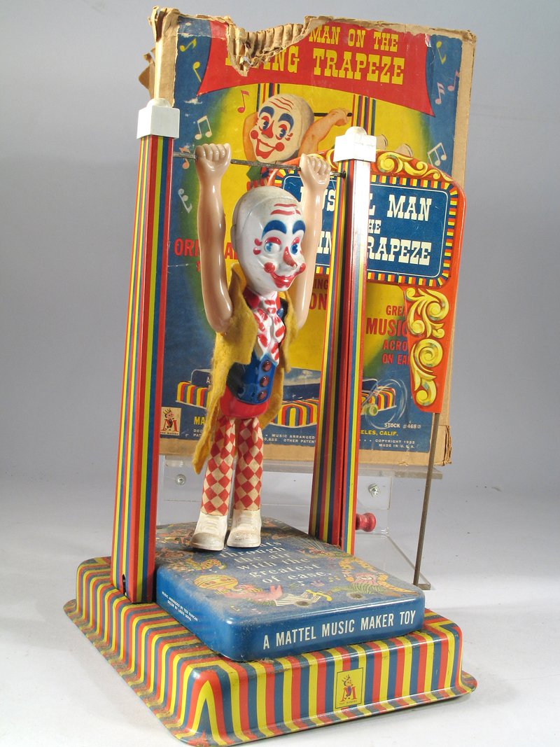 Mattel Music Man On Trapeze In Box (1 of 1)