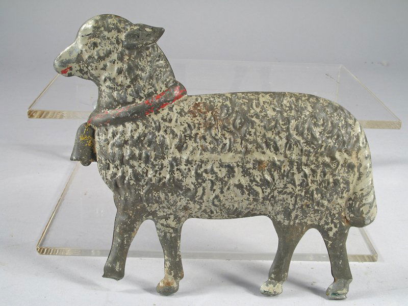 1890's Merriam Tin Sheep Toy (1 of 2)
