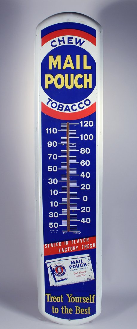 Mail Pouch Advertising Thermometer (1 of 1)