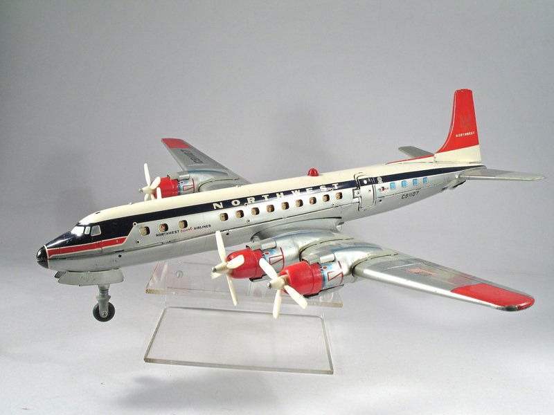 Yonezawa Northwest Airlines w Stewardess Airplane (1 of 3)