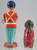 J Chein Drummer Boy Indian Tin Litho Lot - 2