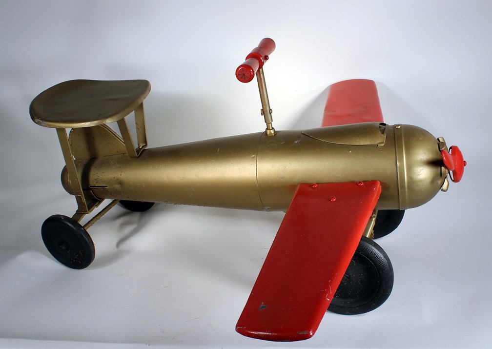 Keystone Pressed Steel Ride Em Airplane (1 of 3)