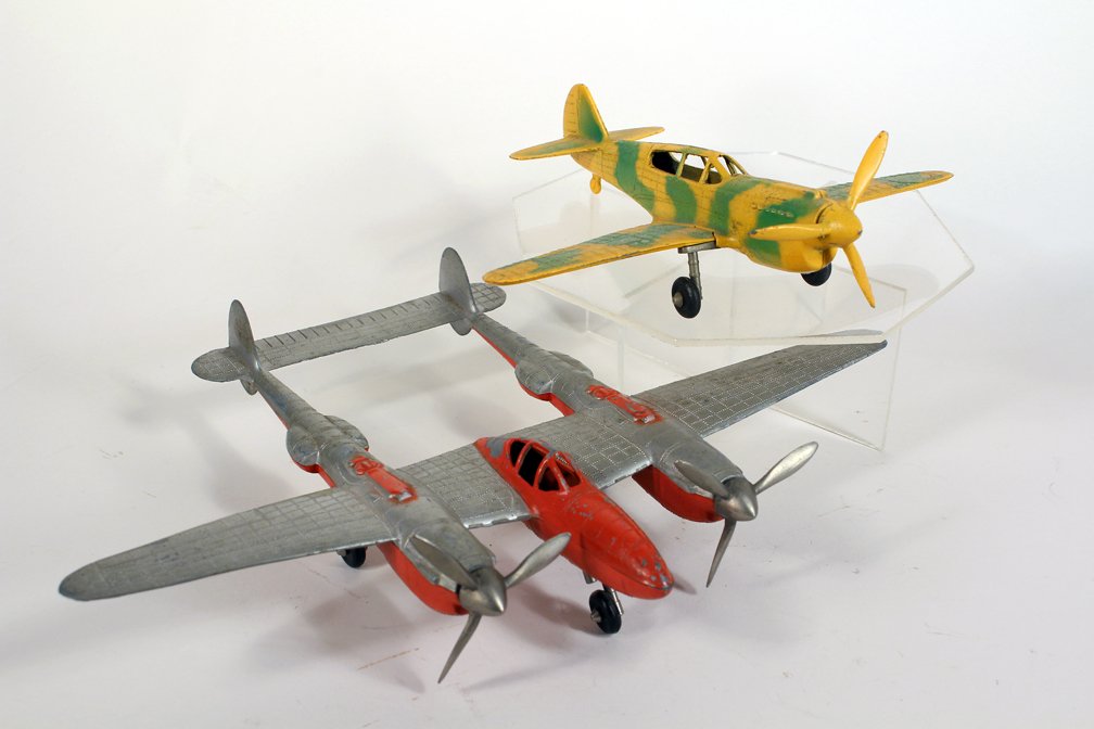 Hubley P-38 Fighter Airplane & Cammo Plane (1 of 2)