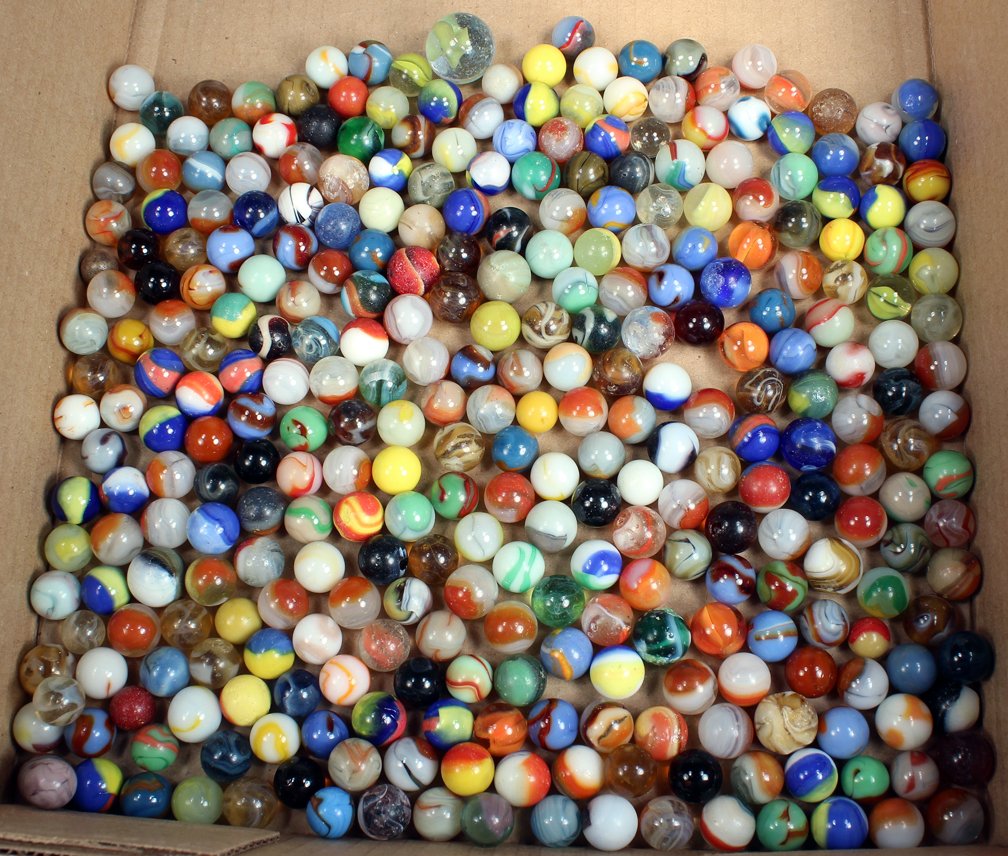 Antique Marble and Shooter Lot Multi-Color (1 of 2)