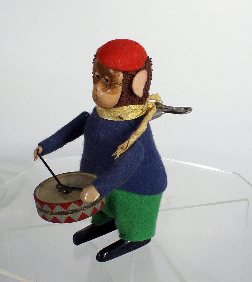 Schuco German Monkey & Drum Wind Up (1 of 2)