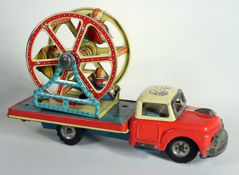Japan Tin MT Ferris Wheel Truck Modern Toys (1 of 3)