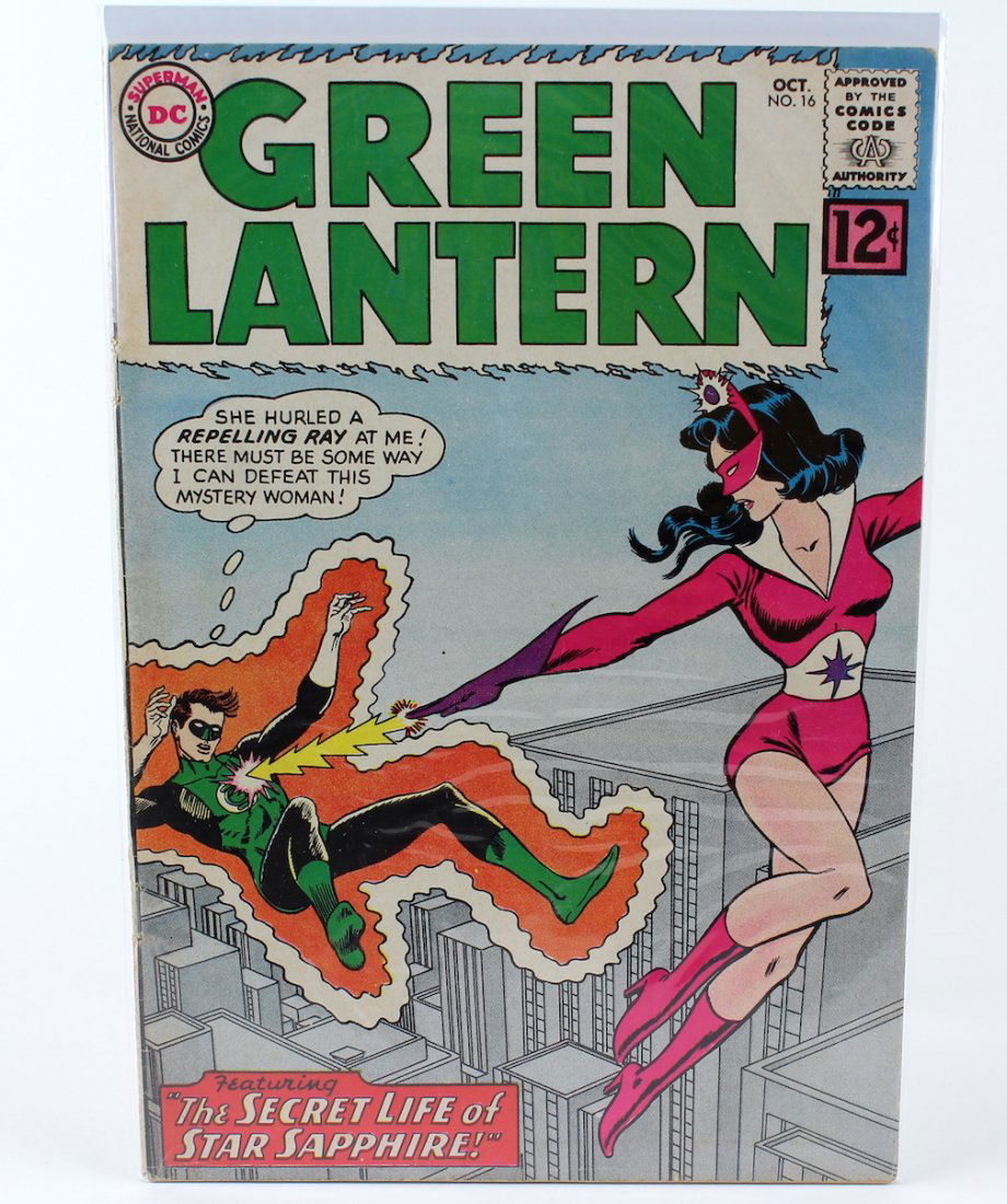 Grean Lantern #16 First Appearance of Star Sapphire (1 of 2)