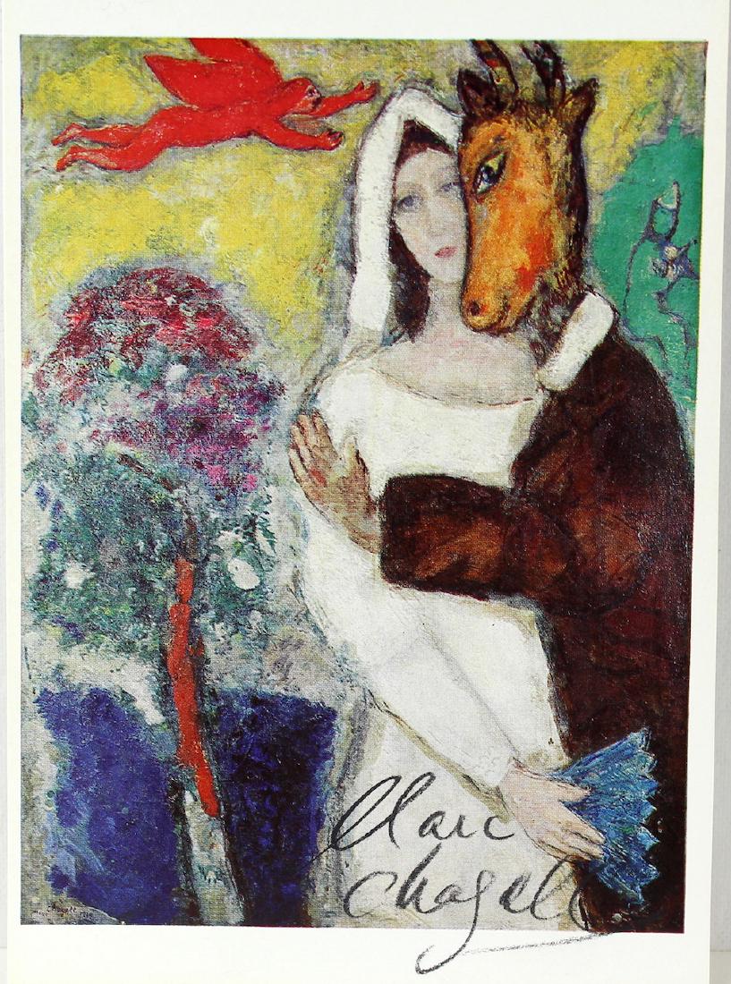Marc Chagall Signed Chagall Litho (1 of 2)