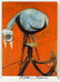 Francis Bacon Signed Art Post Card Triptych