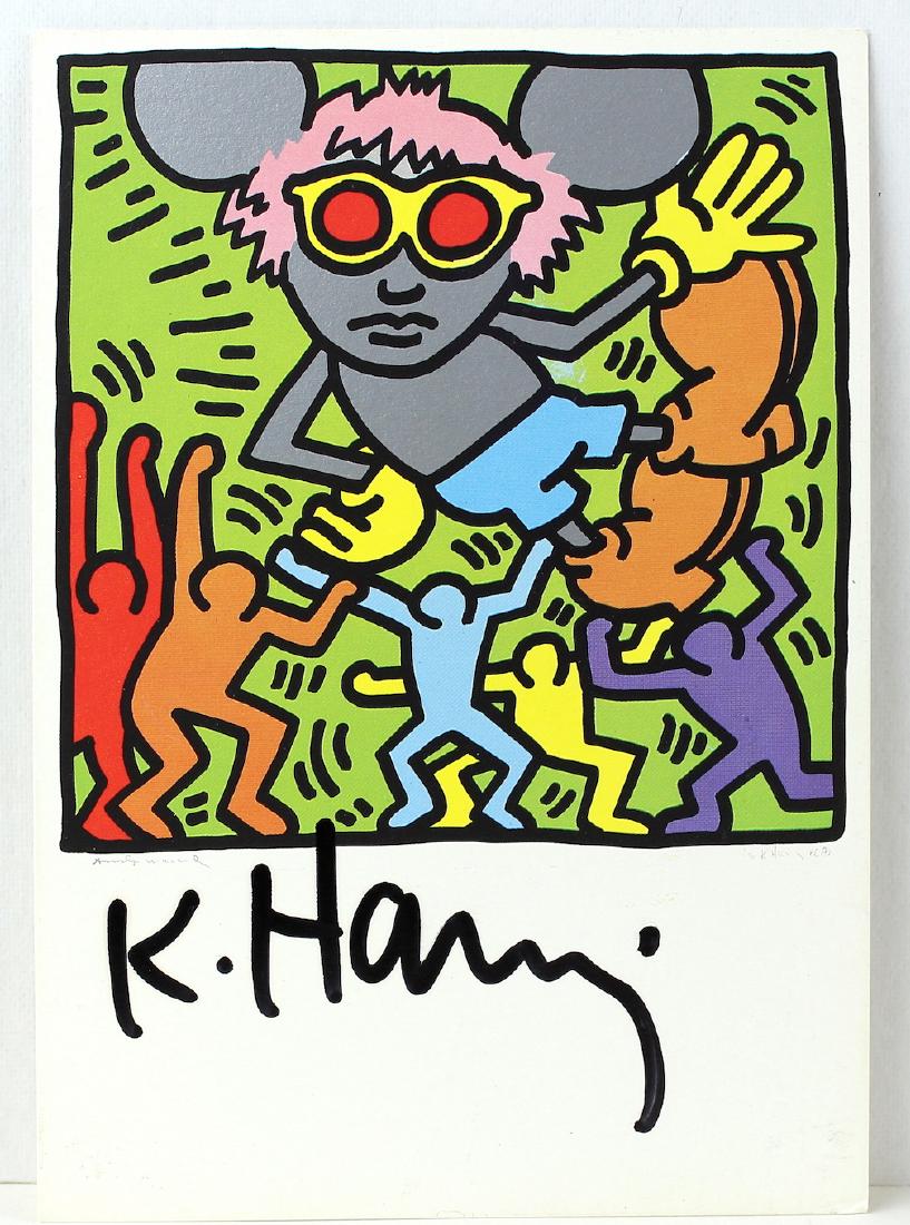 Keith Haring Artist Signed Litho (1 of 2)