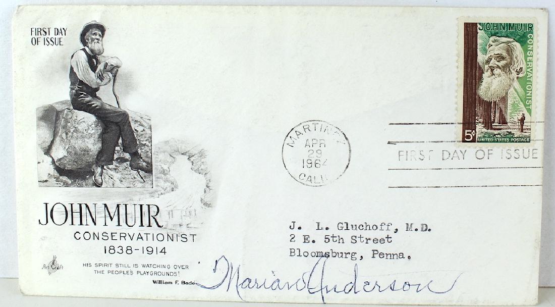 Marian Anderson Black Opera Star Signature Civil Rights (1 of 1)