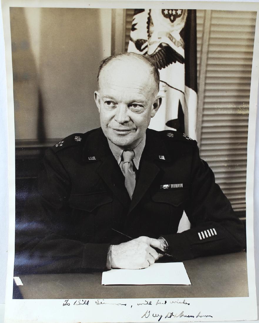 Dwight D. Eisenhower 34th President Signed Photograph (1 of 1)