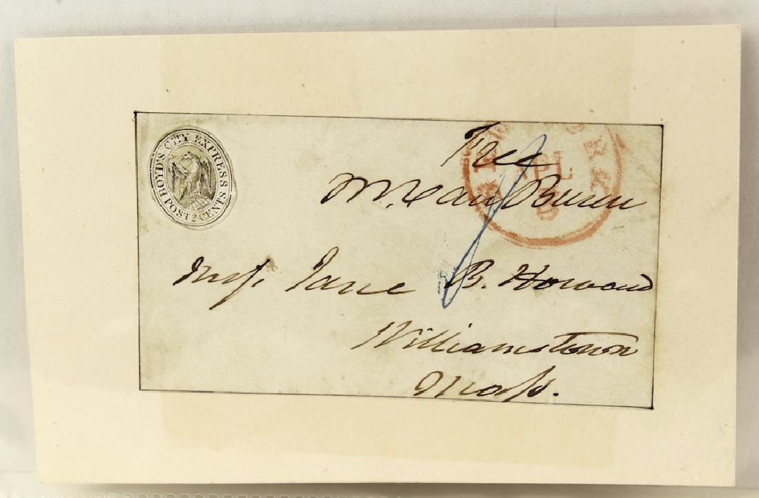 Martin Van Buren 8th President Signature: Martin Van Buren (December 5, 1782 - July 24, 1862) 8th President of the United States. Signature on Postal card 3 1/2 by 5 1/2 inches.