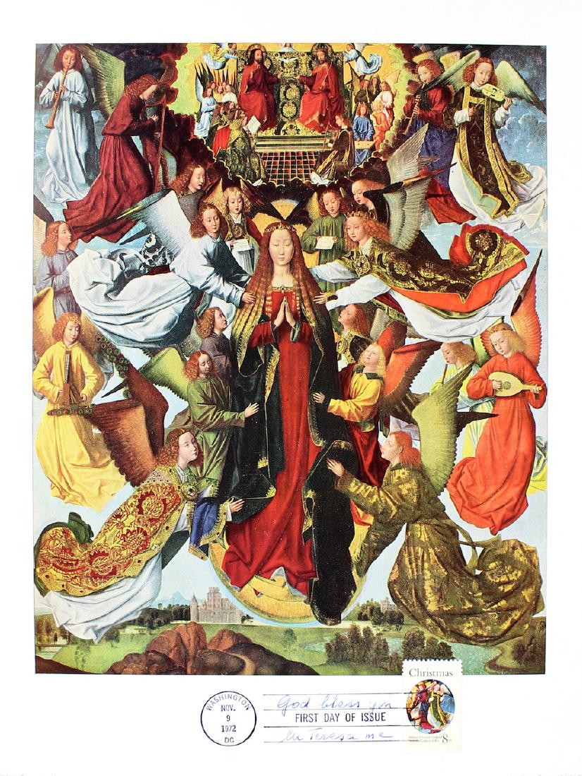 Mother Teresa Spiritual Signed Religous Cover (1 of 3)