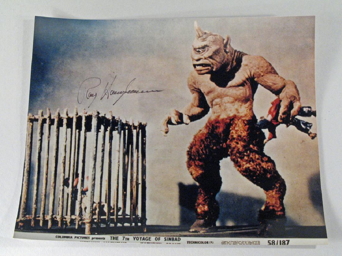 7th Voyage Sinbad Ray Harryhaussen Autograph (1 of 2)