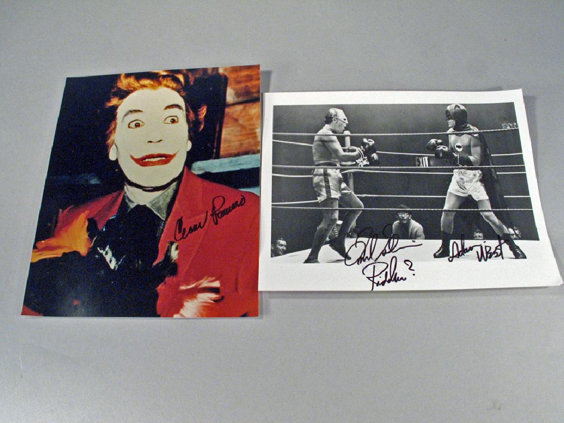 Batman, Riddler, Joker Autograph  Lot (1 of 3)