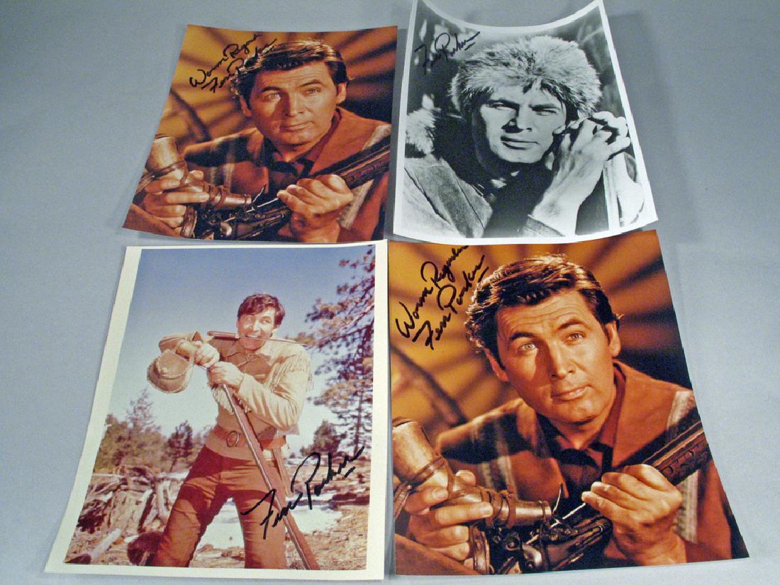 Fess Parker Daniel Boone Autograph Lot Glossy's (1 of 4)