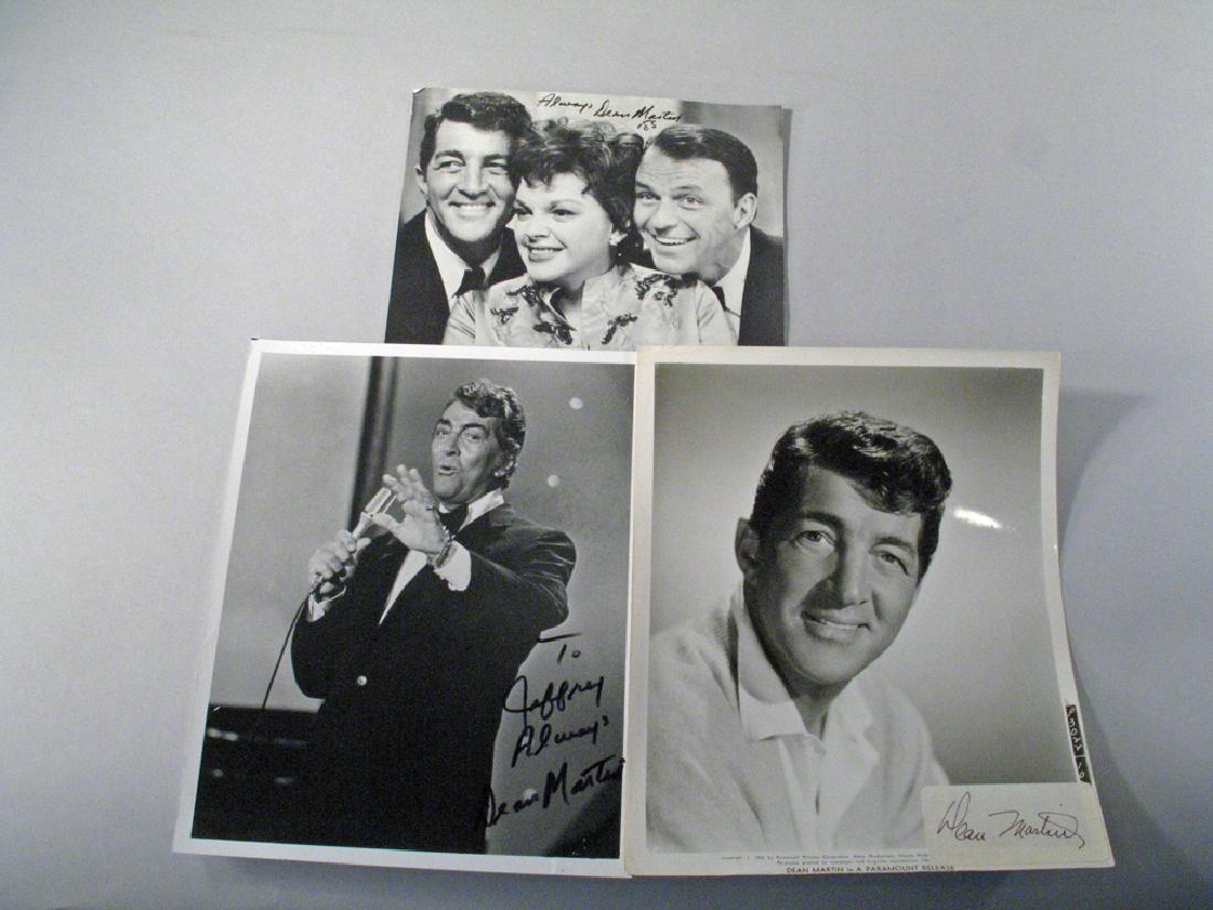Dean Martin Autograph Lot (1 of 4)