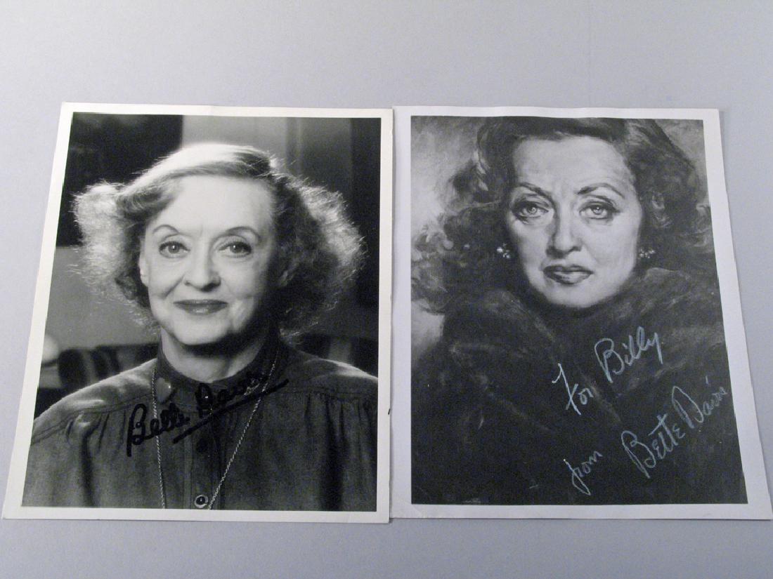 Bette Davis Autograph Lot (1 of 3)