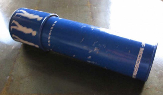 ERNEST TROVA, AMERICAN (1927-2009): BLUE KALEIDOSCOPE FOR THE MUSEUM OF MODERN ART, scuffed. 8 1/2 inches