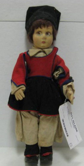 15" LENCI FELT DOLL "GREECE"