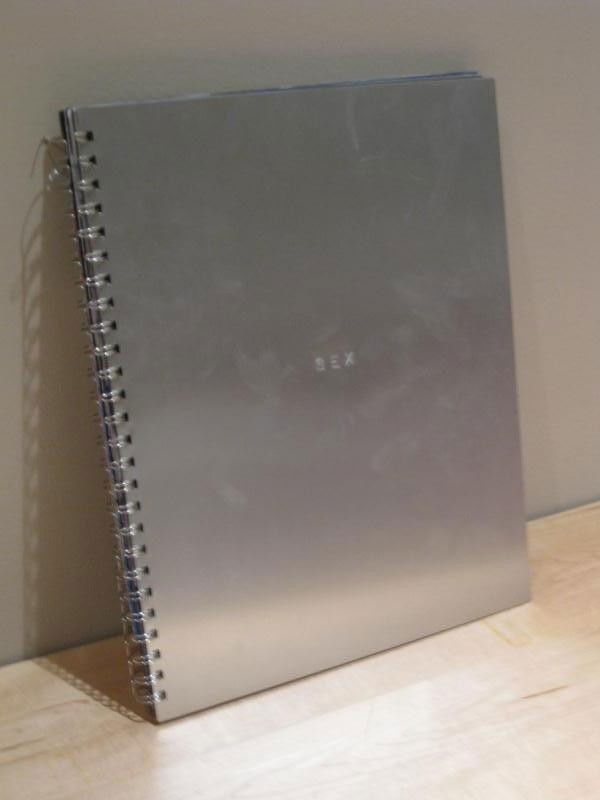 MADONNA - SEX: Aluminum and spiral bound, photographed by Steven Meisel Studio, art directed by Fabien Baron, edited by Glenn O'Brien, produced by Callaway Editions, Inc., Time Warner Company, first printing, copyri