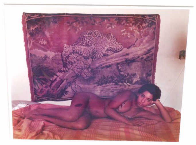 JOEL MEYEROWITZ, AMERICAN (B.1938): JUSTINE, PROVINCETOWN, 1977, chromogenic print, framed. 7 3/4 x 9 1/2 inches