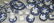 STAFFORDSHIRE FLOW BLUE POTTERY PART DINNER SET