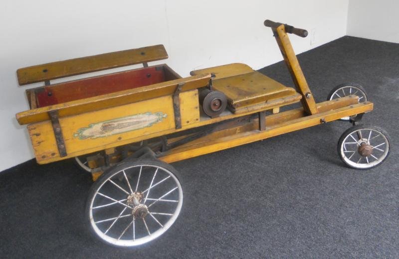 VINTAGE IRISH MAIL CART