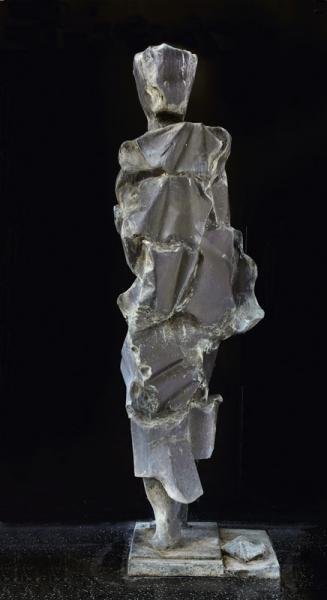 ABBOTT PATTISON, AMERICAN (1916-1999): FOR RODIN, 1987, welded bronze. Height 78 in., width 26 in., depth 21 in.