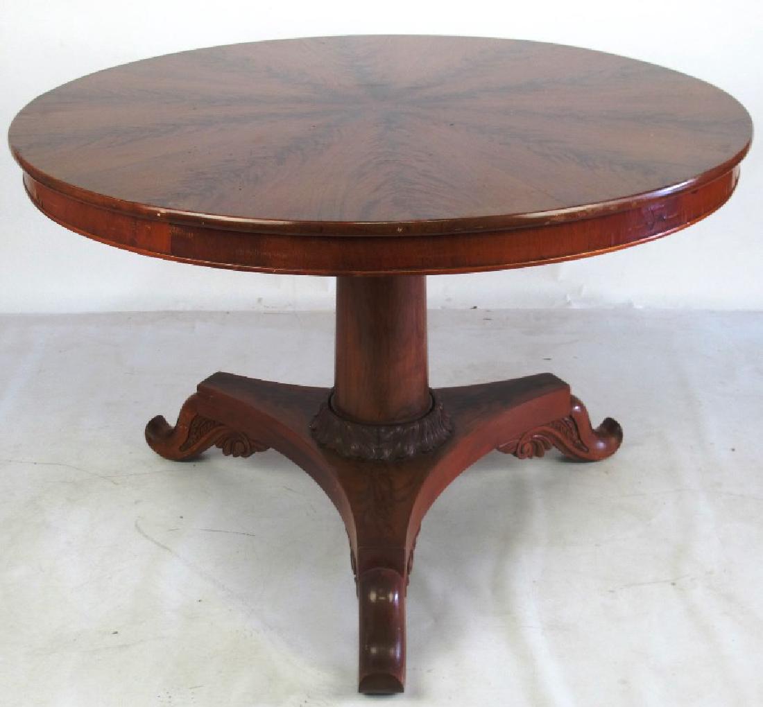 Regency Mahogany Breakfast Table (1 of 7)