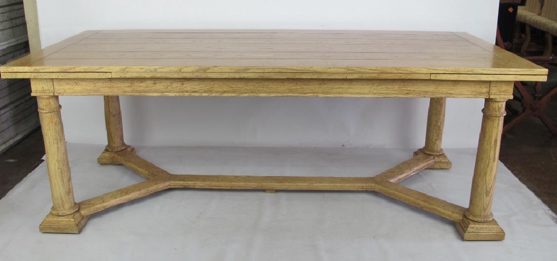 Eight Piece Mediterranean Style Dining Set (1 of 7)