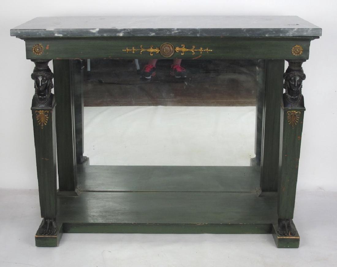 French Empire Period Console Table (1 of 10)