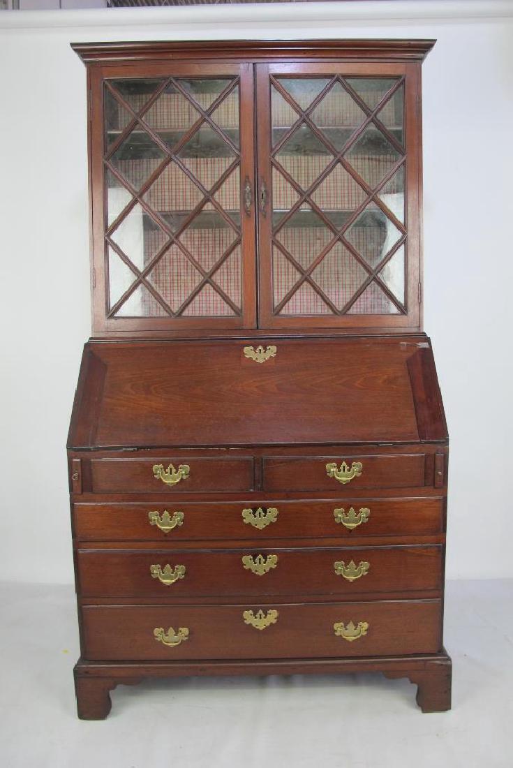 Secretary Desk with Cabinet (1 of 9)