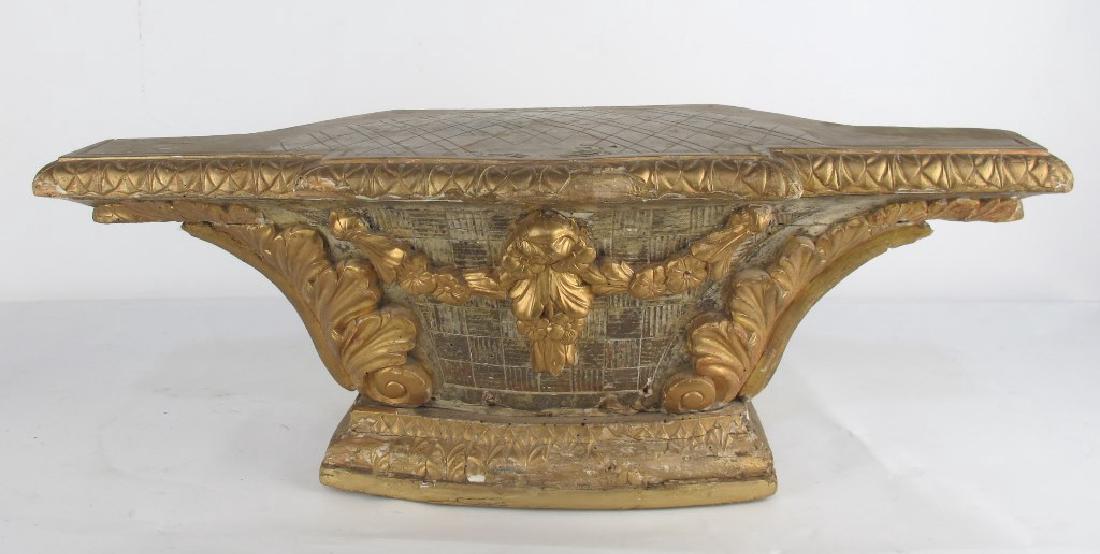 18th C. Carved and Gilt Wood Altar (1 of 7)