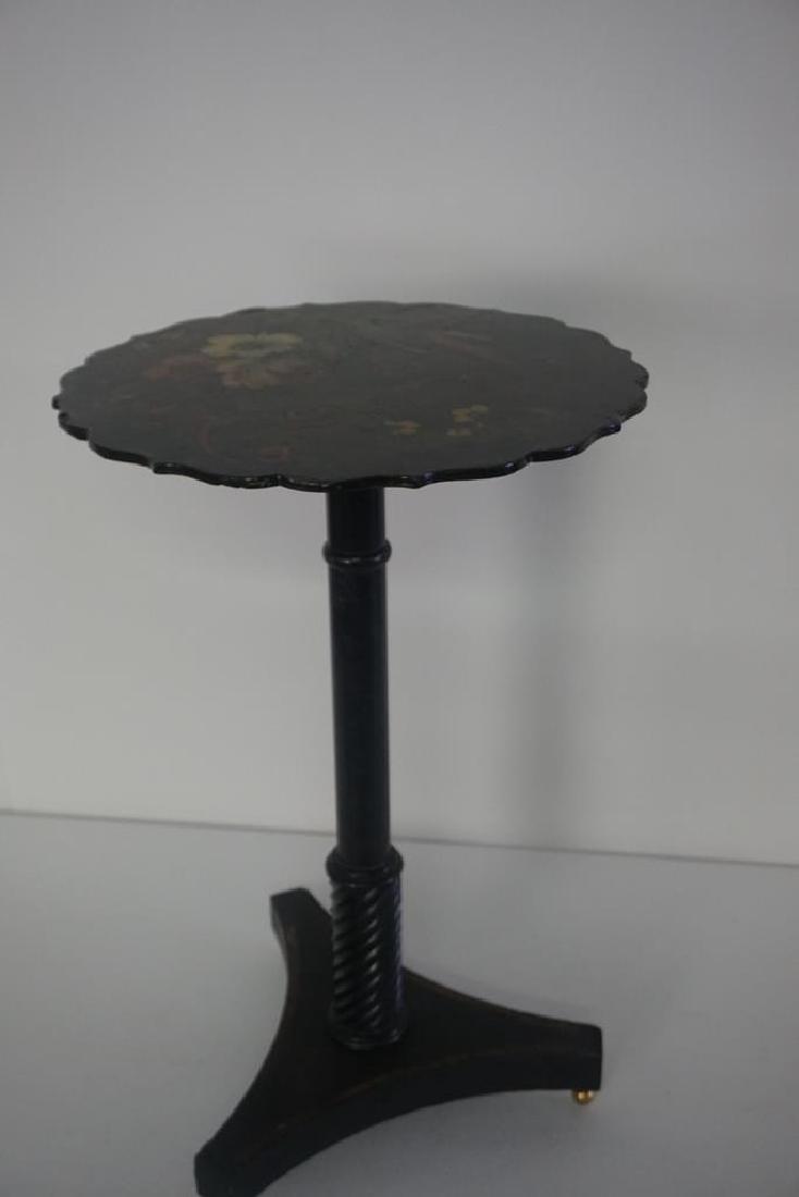 19th C. French Paper Mache Tilt Table (1 of 8)