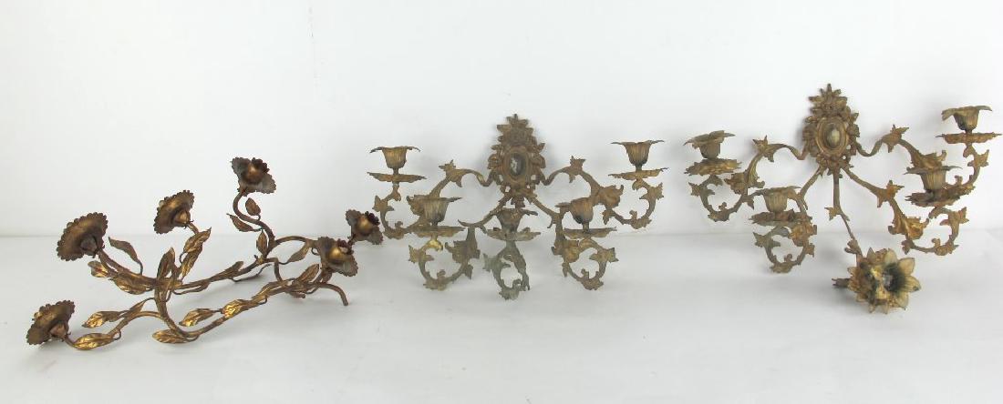 Group of Antique Wall Sconces (1 of 9)