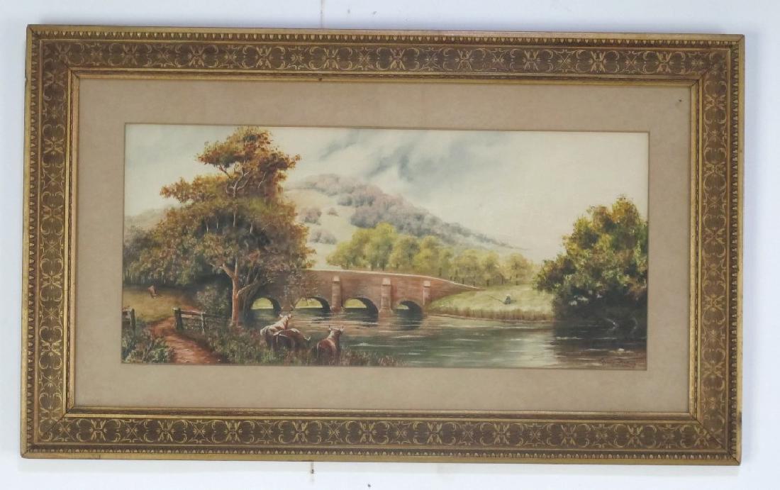 Edward Medcalf 19th C. Watercolor (1 of 6)