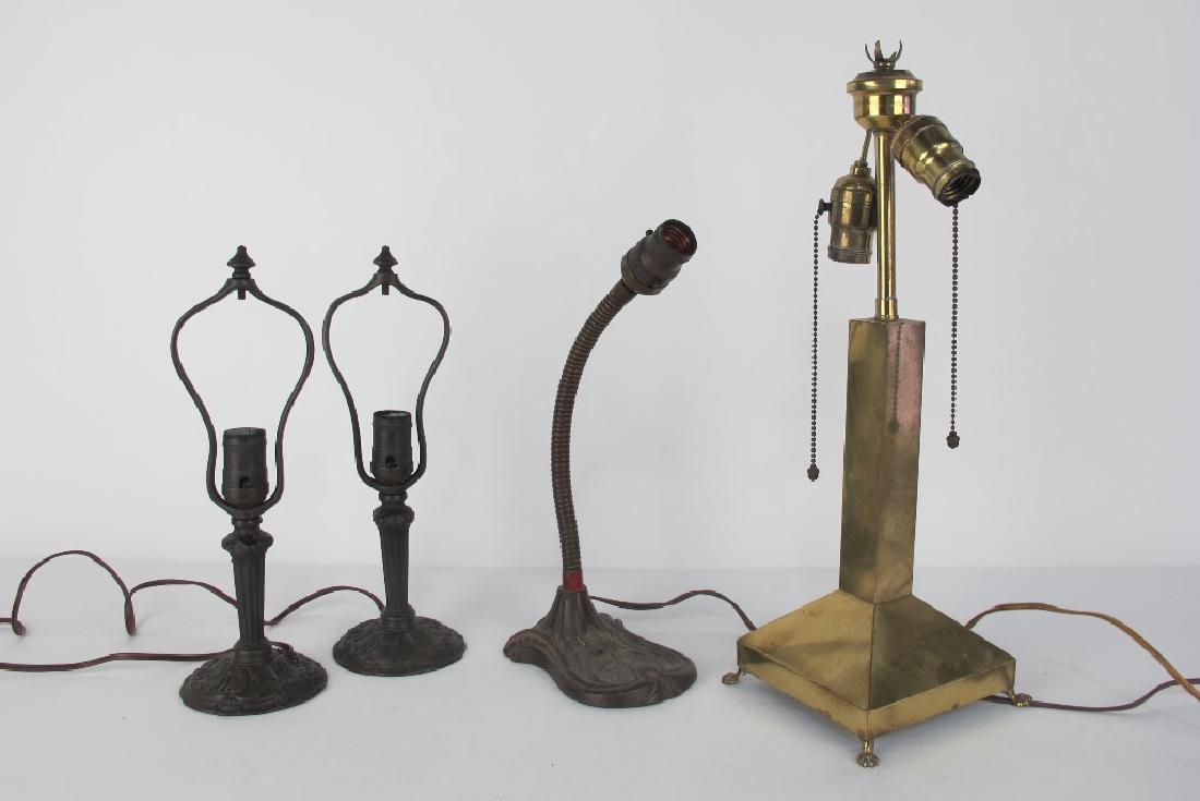 Four Arts & Crafts Antique Lamps (1 of 7)