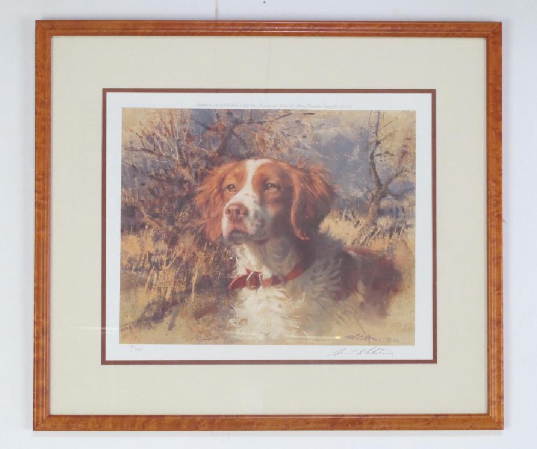 Robert Abbet (1926-2015) Signed Lithograph of Dog (1 of 7)