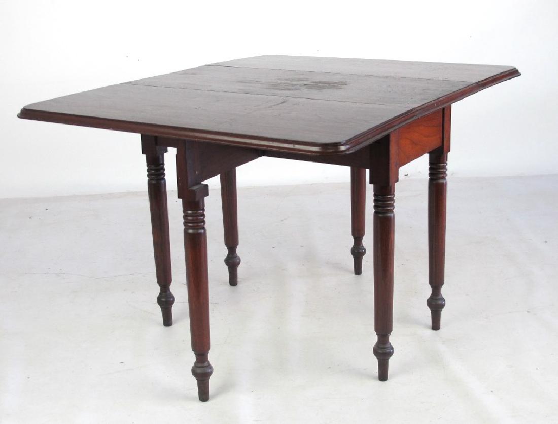 19th C. Miniature Walnut Pembroke Table (1 of 7)