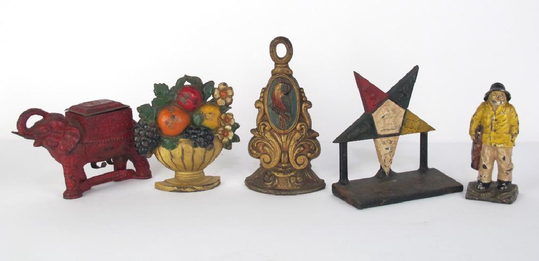 Collection of Cast Iron Door Stops (1 of 5)