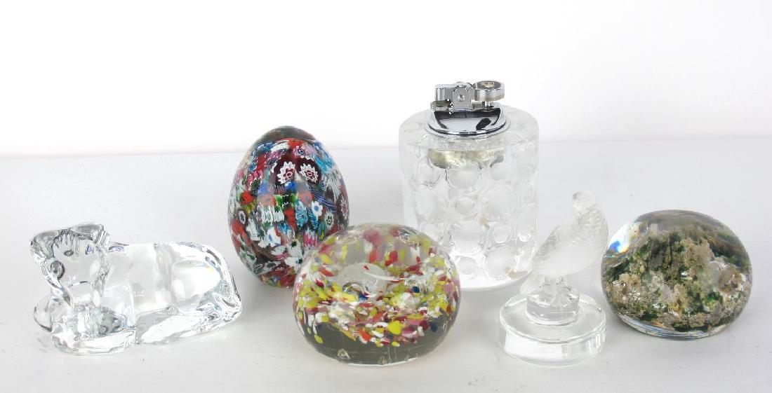 Lalique and Baccarat Paperweights (1 of 7)
